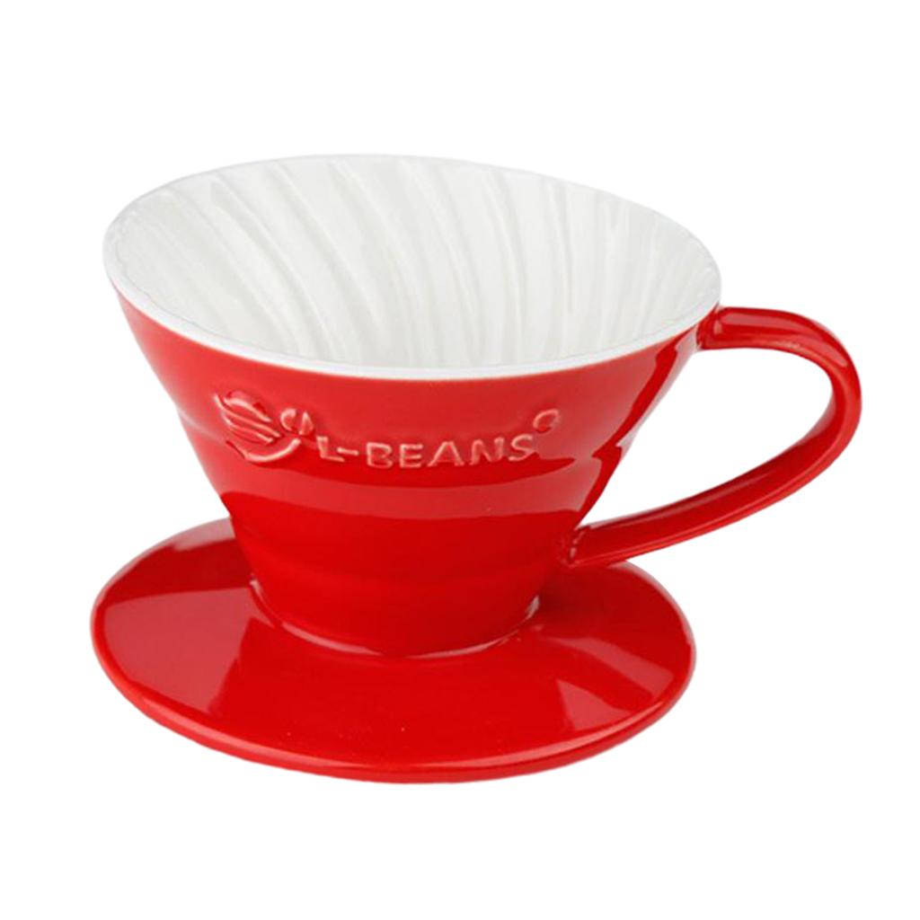 Coffee Equipment Pour Over - Filtre à café en céramique réutilisable