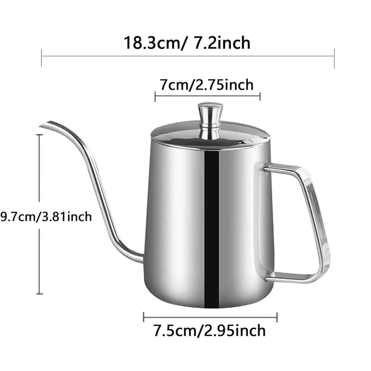 Cafetière à verser en acier in - Coffee Equipment Pour Over avis et prix