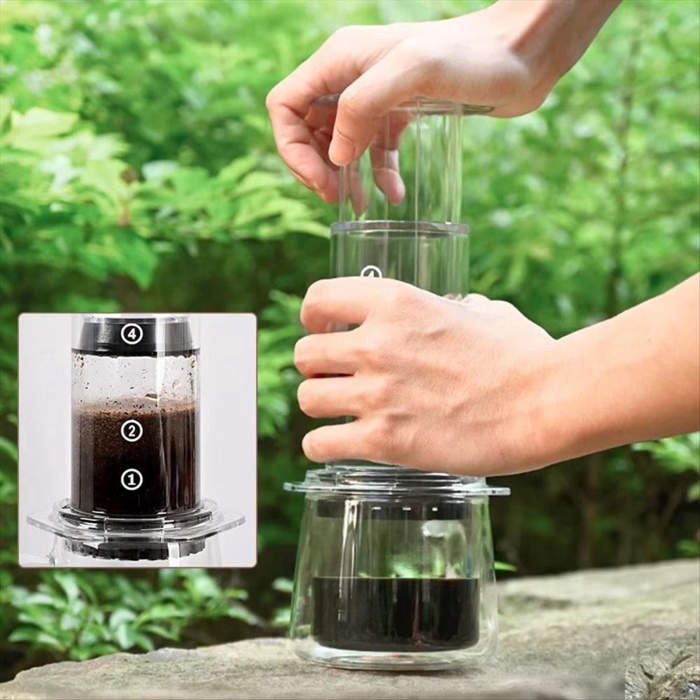 Cafetière portable de style fr - Coffee Equipment For Camping avis et prix