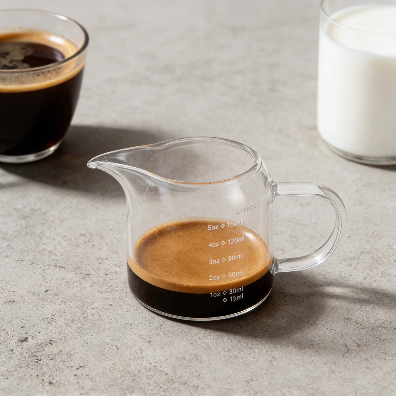 Tasse à mesurer en verre 150 m - Espresso Shot Glass avis et prix