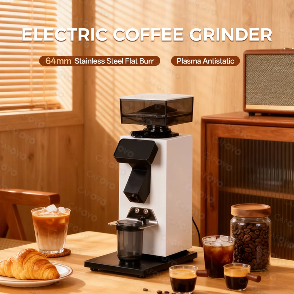 Moulin à café CAFOVO G964F à d - Coffee Grinder Burr Flat avis et prix